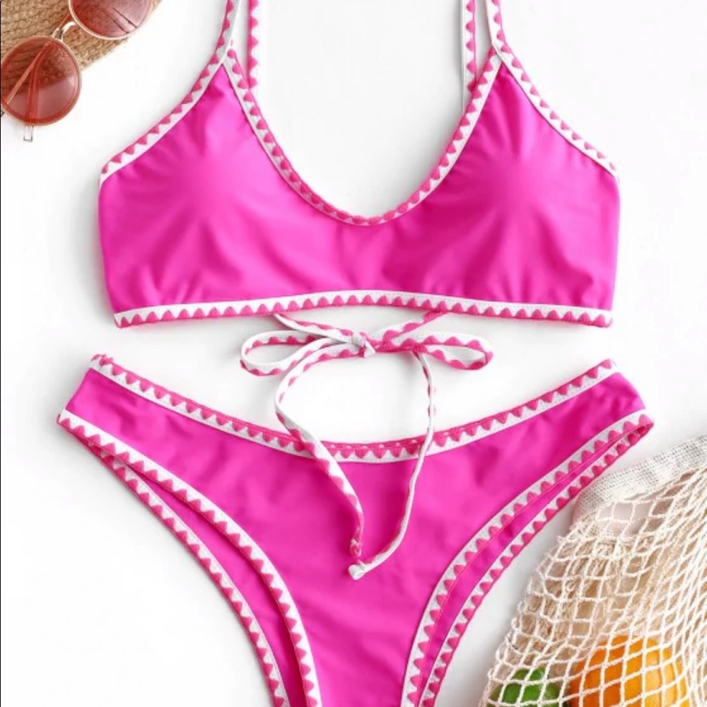 pink ZAFUL bikini